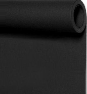 Seamless Background Paper   Photo Background Roll Jet Black   107"W 36'L *NOT RETURNABLE  Photo Studio Backgrounds  Camera & Photo