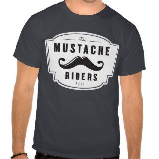 Mustache Riders 2011 T Shirt