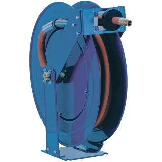 Coxreels Truck Series Hose Reel with EZ-Coil — 8 3/4in. x 25 1/2in. x 23in., 3/8in. x 75ft. Hose, Model# EZ-TSH-375  Air Hoses   Reels