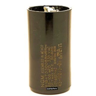 START CAPACITOR 88 106 MFD 330 VAC ONETRIP PARTS REPLACEMENT FOR RHEEM RUUD WEATHERKING 43 17075 04   Vehicle Amplifier Capacitors  