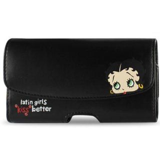 Reiko RKDHP102A MB810PLB14BK Premium Betty Boop Horizontal Pouch for Motorola Droid X MB8810   1 Pack   Retail Packaging   Black Cell Phones & Accessories