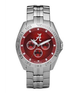 Fossil Mens University of Alabama Stainless Steel Bracelet Watch LI2780   Watches   Jewelry & Watches
