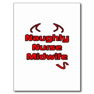 Naughty Nurse Midwife Postcards