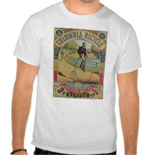 Advert for the Columbia Bicycle T Shirt
