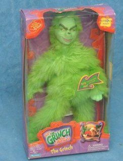 12" Dr. Seuss How The Grinch Stole Christmas Talking Grinch Figure Toys & Games