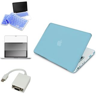 Blue Case/ VGA Adapter/ Protector/ Skin for Apple Macbook Pro 13 inch BasAcc Tablet PC Accessories