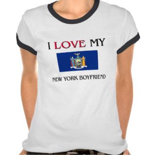 I Love My New York Boyfriend Tshirt