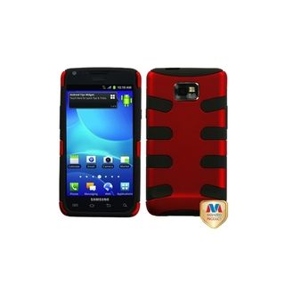 MYBAT Black/ Red Fishbone Case for Samsung i777 Attain/ Galaxy S II Eforcity Cases & Holders
