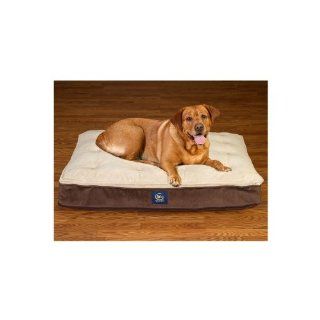 Large Rectangular Pet Bed With Removable Outer Cover 29 x 39 Inches 
