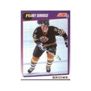 1991 92 Score American #102 Randy Burridge at 's Sports Collectibles Store