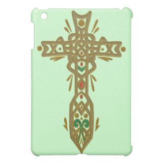 Christian Ornate Cross 62 iPad Mini Case
