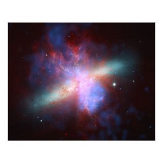 Messier 82 NGC 3034 Cigar Galaxy M82 Composite Photograph