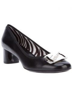 My Ferragamo Block Heel Pump