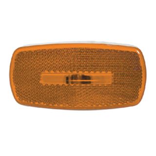Blazer Clearance Marker Light with Reflex Lens — Amber, Model# B481A  Economy Clearance   Side Markers