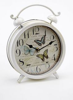 butterfly mantle clock by daisy west