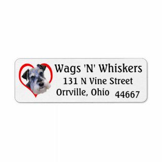 "Wags 'N' Whiskers" Custom Return Address Label