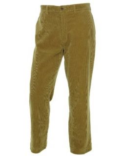 Polo Ralph Lauren Men's Plain Front Corduroy Pants Brown 36x32 at  Mens Clothing store