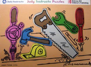 Judy Instructo Wooden Puzzle Tools Toys & Games