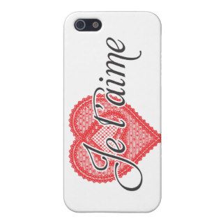 I love you in French   Je t'aime Cases For iPhone 5