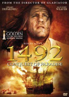 1492 Conquest of Paradise (1992) Grard Depardieu, Armand Assante DVD Grard Depardieu, Armand Assante, Sigourney Weaver, Ridley Scott Movies & TV