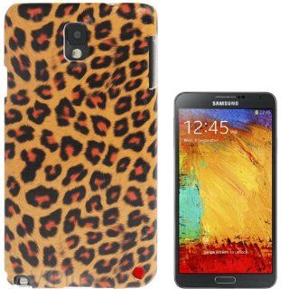 Generic Yellowish Brown Leopard Pattern Skinning Plastic Hard Case Cover for Samsung Galaxy Note 3 / N9000 Cell Phones & Accessories