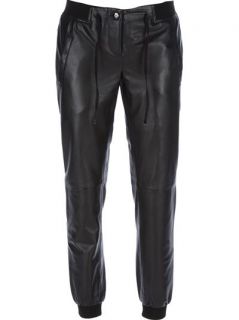 Pinko Leather Jogging Trouser