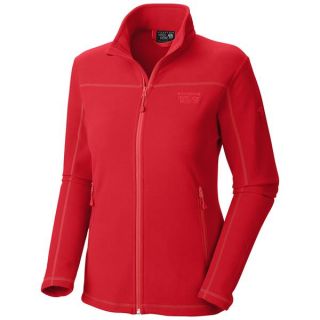 Mountain Hardwear MicroChill Jacket Fleece Red Hibiscus   Womens 2014