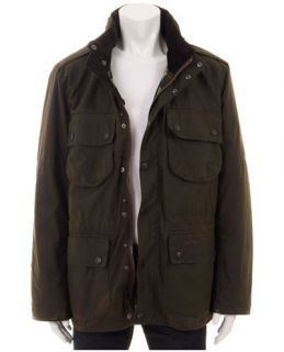 Barbour Waxed Cotton Military style Jacket