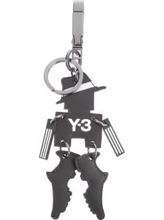 Y 3 Hinged Leather Keyring