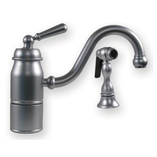 Beluga One Handle Single Hole Kitchen Faucet with Straight Handle and