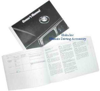 BMW Genuine Owner Handbook Manual for 320i 323i 325i 325xi 328i 330i 330xi Automotive