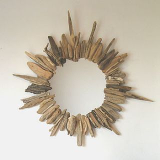 bespoke starburst mirror by nautilus driftwood design