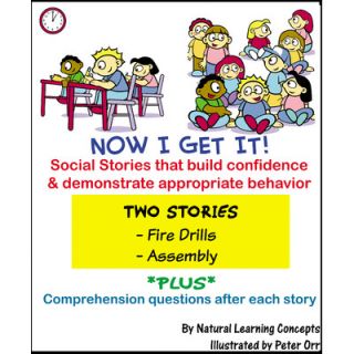 Natural Learning Concepts Now I Get It Social Stories Fire Drills And