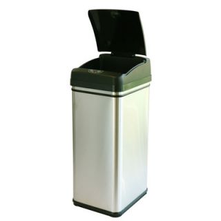 iTouchless 13 Gallon Deodorizer Stainless Steel Automatic Touchless