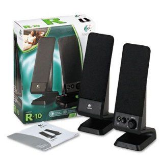 R 10 Stereo Speaker System, Connect to PC, CD,  Electronics