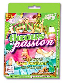 California Exotic Novelties Throws of Passion Adult Party Game Health & Personal Care