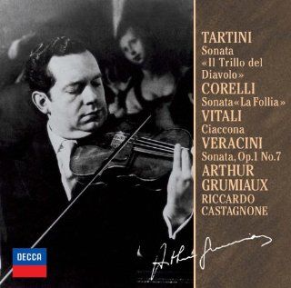 Arthur Grumiaux   Tartini.Corelli.Vitali.VeraciniSonatas [Japan LTD CD] UCCD 9814 Music