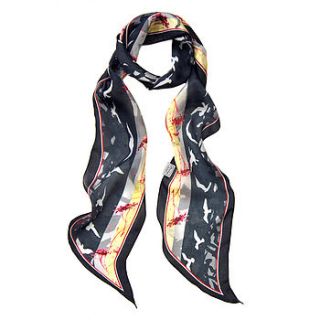 atlantic silk scarf by armitage design