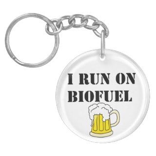 Biofuel funny keychain