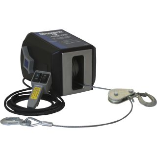 Dutton-Lainson StrongArm 120V AC Electric Winch with Remote Control — 4,000-Lb. Capacity, Model# 25046  AC Powered Winches