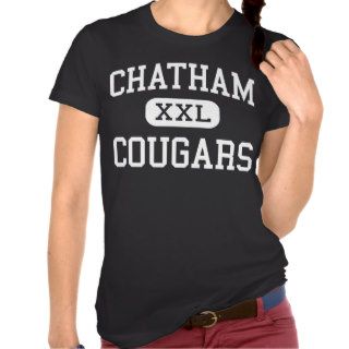 Chatham   Cougars   High   Chatham New Jersey Tee Shirt