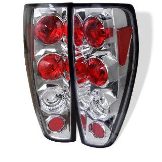 Chevy Colorado 04 05 06 07 08 09 10 Altezza Tail Lights + Hi Power White LED Backup Lights   Chrome (Pair) Automotive