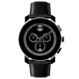 Movado Bold Men's 3600014 Black Chronograph Watch Movado Men's Movado Watches