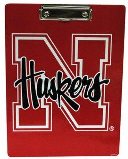 NCAA Nebraska Cornhuskers Clipboard with Team Logo  Sports Fan Office Products  Sports & Outdoors