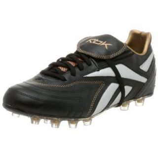 Reebok Men's Integrity 07 Plus MS Soccer Cleat, Black/Silver/Gold, 12 M Shoes