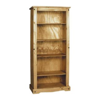 Hometime Aztec Mexican Pine Open Bookcase