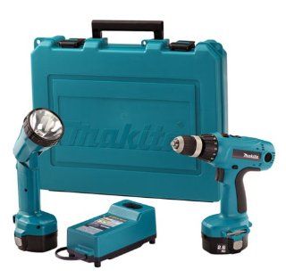 Makita 6237DWDLE 14.4V 3/8 Inch MFORCE Cordless Drill & Flashlight Kit with Exclusive Shift Lock Drive System   Power Tool Combo Packs  