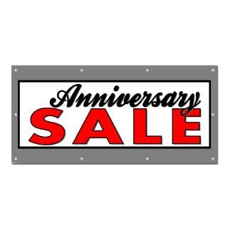 Anniversary Sale   Store Business Sign 5'x2' Banner  Business And Store Signs 