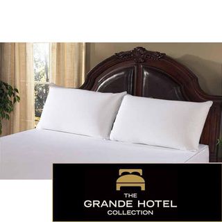 Grande Hotel Collection Reversible Memory Foam and Fiber Pillow Grande Hotel Collection Memory Foam Pillows