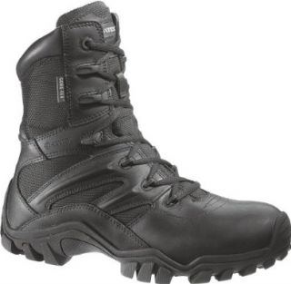 Men's Bates DELTA 8" WP Leather Work Boots BLACK 10.5 EW Shoes